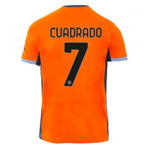 Inter Milan Juan Cuadrado #7 Replika Tredjetrøje 2023-24 Kortærmet